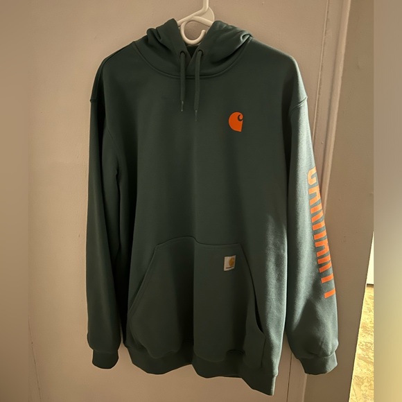 Carhartt rain defender medium loose fit hoodie - Picture 1 of 8